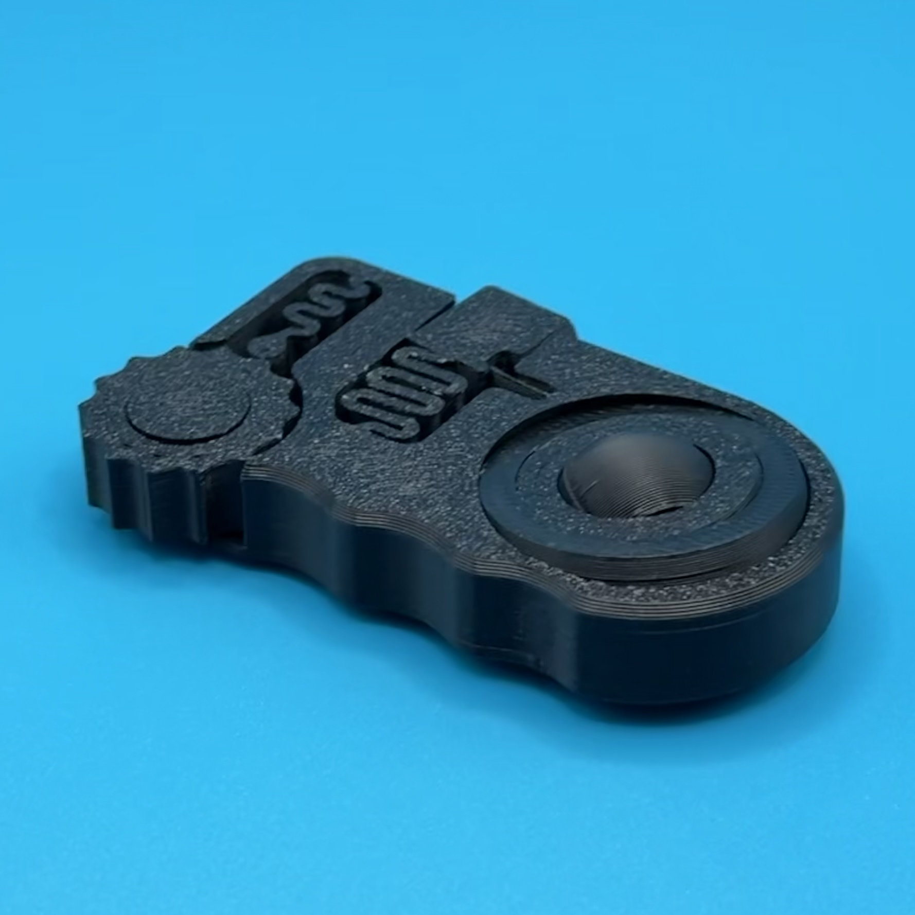 All-in-one black fidget tool